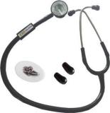 Ss Sargical Co MICRO TONE GOLD Acoustic Black Stethoscope For Doctors And Medical Students. Acoustic Stethoscope