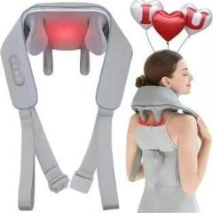 Tens Neck Massager with Heating, Body Massager for Body Aches and Pains Relief Electric Wearable 5D Cervical Neck Massager for Neck, Back, Shoulders Massager