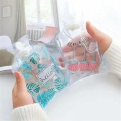 Twok Pain Relief Hot Bag Printing Transparent Water Bag Bottle Hot Water Bag 150 ml Hot Water Bag