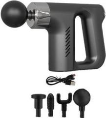 Vivesha Cordless Rechargable Powerfull Heavy Massager Gun With 4 Attechment Full Body Massager Gun Massager