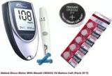 Wellstar Blood Sugar Glucose Checking Machine With 10 Lacets Dr.Morepen Glucometer