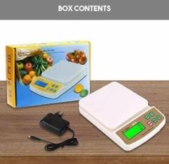 Zelenor Electronic Digital 1Gr 10 Kg Weight Scale LCD Kitchen Weight Scale, Taraju Kanta Weighing Scale