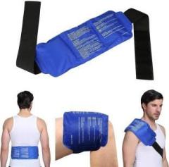 Zollyss Reusable Hot & Cold Ice Pack Pain Relief Gel Bag for Shoulder Ankle Knee Blue Knee/ Back/ Elbow/ Shoulder/ Leg/ Ankle. Pack