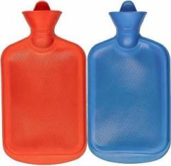 Zollyss Water Bag for Hot Compress and Heat Therapy Pain Relief Heating Pad Multi Colors 2L Rubber Hot/Warm Water Bag for Pain Relief & Massager Pack