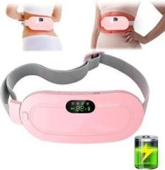 Zovilstore Period Cramp Relief Massager & Heating Pad for Period Cramps Portable Cordless Periods Cramps Relief Machine Fast Heating Period Pain Relief Device for Women Massager