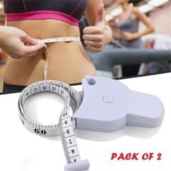 Zuru Bunch Body Measure Tape 60Inch Telescopic Lock Pin Push Button Retract Automatic_2PCS Body Fat Analyzer