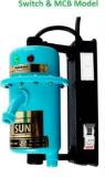 Abirami 1 Litres SUN Switch & MCB Model /Geyser Instant Water Heater (Thermostat|Safety Valve, 3kW, Green)