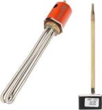 Airex 7 Inch Commercial Copper Nickle Plating Solar Geyser Element With Thermostat Cut Off Electronic Geyser Temperature Controlling Sensor 4000 W Water Heater