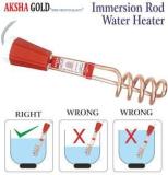 Aksha Gold 1500 Watt Best_Quality Waterproof_Shockproof_ISI_Certified FN309WHI Shock Proof Immersion Heater Rod (Water)