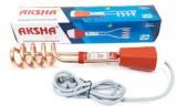 Aksha Gold 1500 Watt Electric Eater Bucket Heater 100% Shock Proof Heating Rod Shock Proof Immersion Heater Rod (Water)