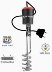 Alfa Bright 1500 Watt Affordable Immersion for Daily Needs Shock Proof Water Heater (Water)