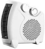 Amikan Fan Heater Heat || Silent || With 1 Season Warranty || M 05 Fan Room Heater (White)