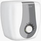 Ao Smith 15 Litres Finesse 15 L I Blue Diamond Glass Lined Tank White Storage Water Heater (White)