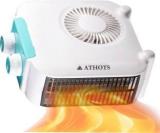 Athots Electric 2000W/1000W Adjustable Halogen Fan Room Heater