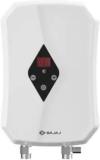 Bajaj 1 Litres Flashy Tankless (3KW / 3000WATT) Instant Water Heater (White)