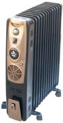 Bajaj 2500 W Majesty RH 13F Plus Oil Filled Radiator Black/Gold