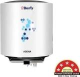 Bhaburly 10 Litres ADENA 10 Litre Burly Storage Water Heater (White & Black)