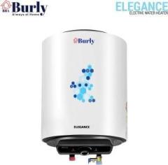 Bhaburly 10 Litres ELEGANCE 10L Storage Water Heater (White and Black)