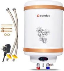 Candes 15 Litres Perfecto Storage Water Heater (White, Copper Bronze)