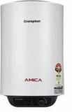 Crompton 10 Litres Amica ASWH 2010 10 L Storage Water Heater (Black, White)