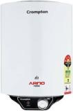 Crompton 10 Litres Arno SWH 5 Star Rated With 3 Level Safety Storage Water Heater (White)