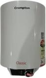 Crompton 10 Litres Classic 10 Ltr Storage Water Heater (White)