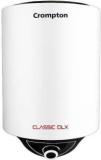 Crompton 10 Litres Classic DLX 10 Ltr 5 Star Glasslined (New 2024 Launch) Storage Water Heater (White)