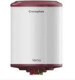 Crompton 10 Litres VERSA 10 LTR Storage Water Heater (WHITE, MAROON)