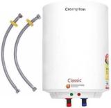 Crompton 15 Litres Classic 4 Star Rated Energy Efficiency | Powerful Heating Storage Water Heater (White)