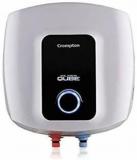 Crompton 25 Litres Solarium Qube Storage Water Heater (White)