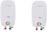 Crompton 3 Litres WGIWH RAPID JET (3KW) Instant Water Heater (3 LTR, 5Y WARANTY Pack Of 2, White, Grey)