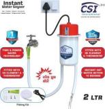 Csi International 2 Litres 2L With Mcb Instant Water Heater (Portable Geyser, Red, White)