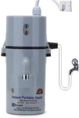 Da Novira 1 Litres Instant Geyser Use for Bathroom Instant Water Heater (Kitchen, Beauty Parlor, Office_DN14, Multicolor)