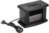 Edust 1000 Watt Desktop Fireplace Heater Electric Heater With Log Flame Effect Warm Air Heater Warm Air Blower Fan Desk Table Heater Fan Room Heater