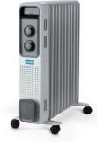 Glen 2000 Watt 7011 Electric Oil Filled Radiator 9 Fins Room Heater