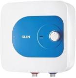 Glen 25 Litres 25 Liters 8 Bar Pressure Glasslined Element WH 7054SQWH25LM Storage Water Heater (White, Blue)