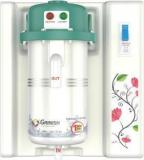 Grinish 1 Litres 1 Litre Storage Portable Geyser With MCB (METTALIC GREEN) Instant Water Heater (Green)