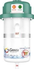 Grinish 1 Litres ULTRA PREMIUM WITH ABS SHOCK PROOF BODY Instant Water Heater (Green)