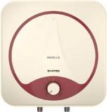 Havells 10 Litres Quatro Storage Water Heater (Ivory, Red)