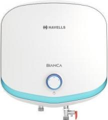 Havells 15 Litres Bianca Storage Water Heater (White, Blue)