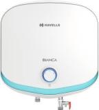 Havells 15 Litres STORAGE with Flexi Pipe and Free Installation Storage Water Heater (White, Blue)