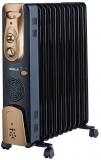 Havells 3 Power Settings 1000/1500/2500 Watts OFR 11Fin PTC Heater Black