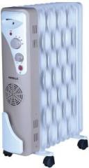 Havells GHROFAEC240 OFR 9 WAVE FIN WITH FAN BEIGE 2400 W Oil Filled Room Heater