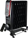 Havells GHROFBMK250 OFR 11 Digi Wave FIN OFR 11 WAVE FINS DIGITAL BLACK Oil Filled Room Heater