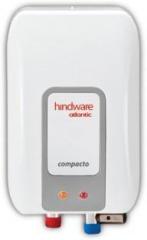 Hindware 3 Litres Present instant compacto 3 liter capacity Instant Water Heater (White)