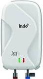 Indo 3 Litres Jazz 3 Litre 3KW (Geyser) | Anti Rust Coated SS Tank Storage Water Heater (White)