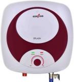 Kenstar 10 Litres SPLASH Storage Water Heater (White/Maroon)