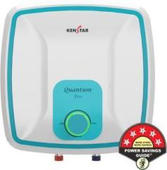 Kenstar 25 Litres QUANTUM PRO 25 L With Color Changing Indicator & Pipe Storage Water Heater (White & Blue)