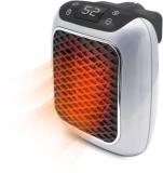 Lacco 800 Watt Small Space Heater, Electric Heater Mode Thermostat Low Fan Room Heater