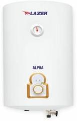 Lazer 15 Litres ALPHA Vertical Glassline 5 Star Storage Water Heater (White)